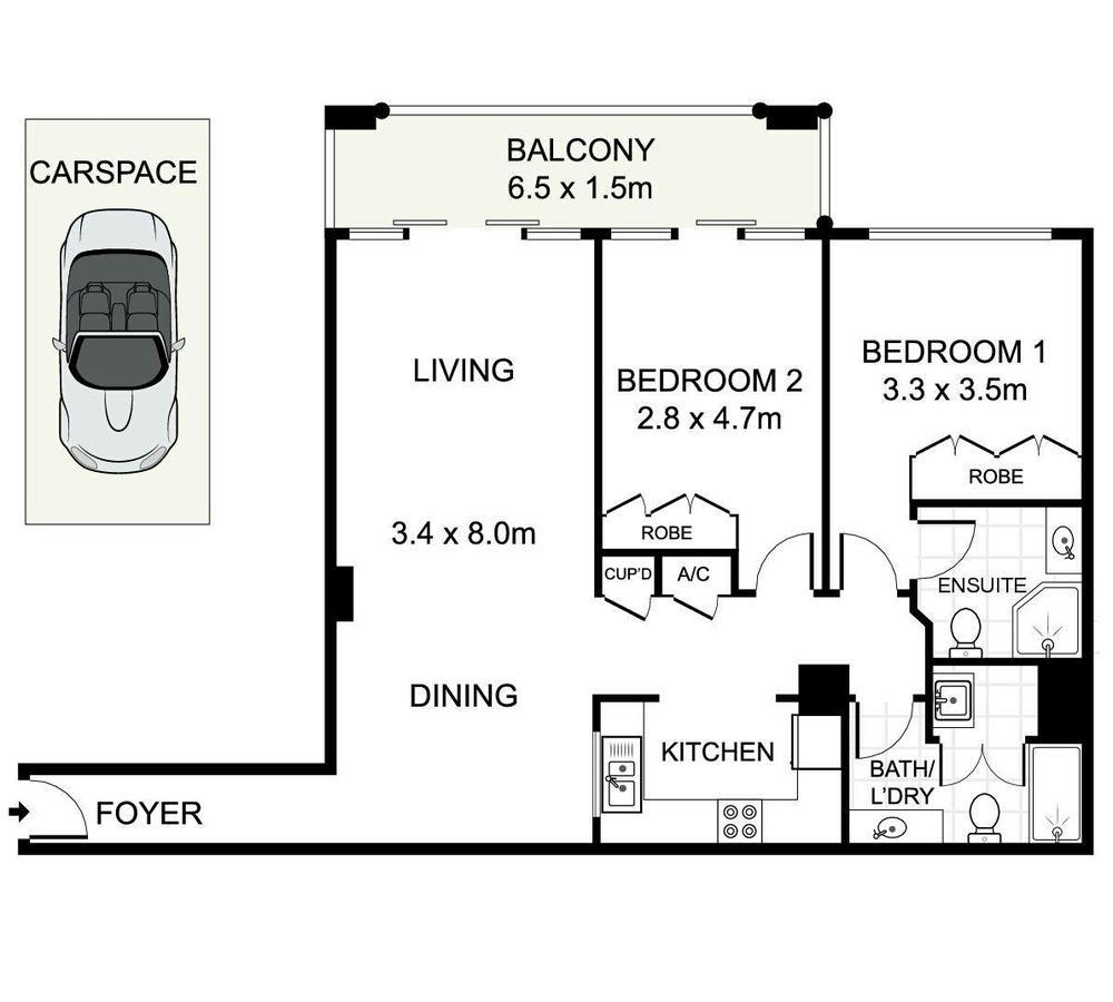 Darling Harbour 2 Bedroom Apartment Sydney Buitenkant foto